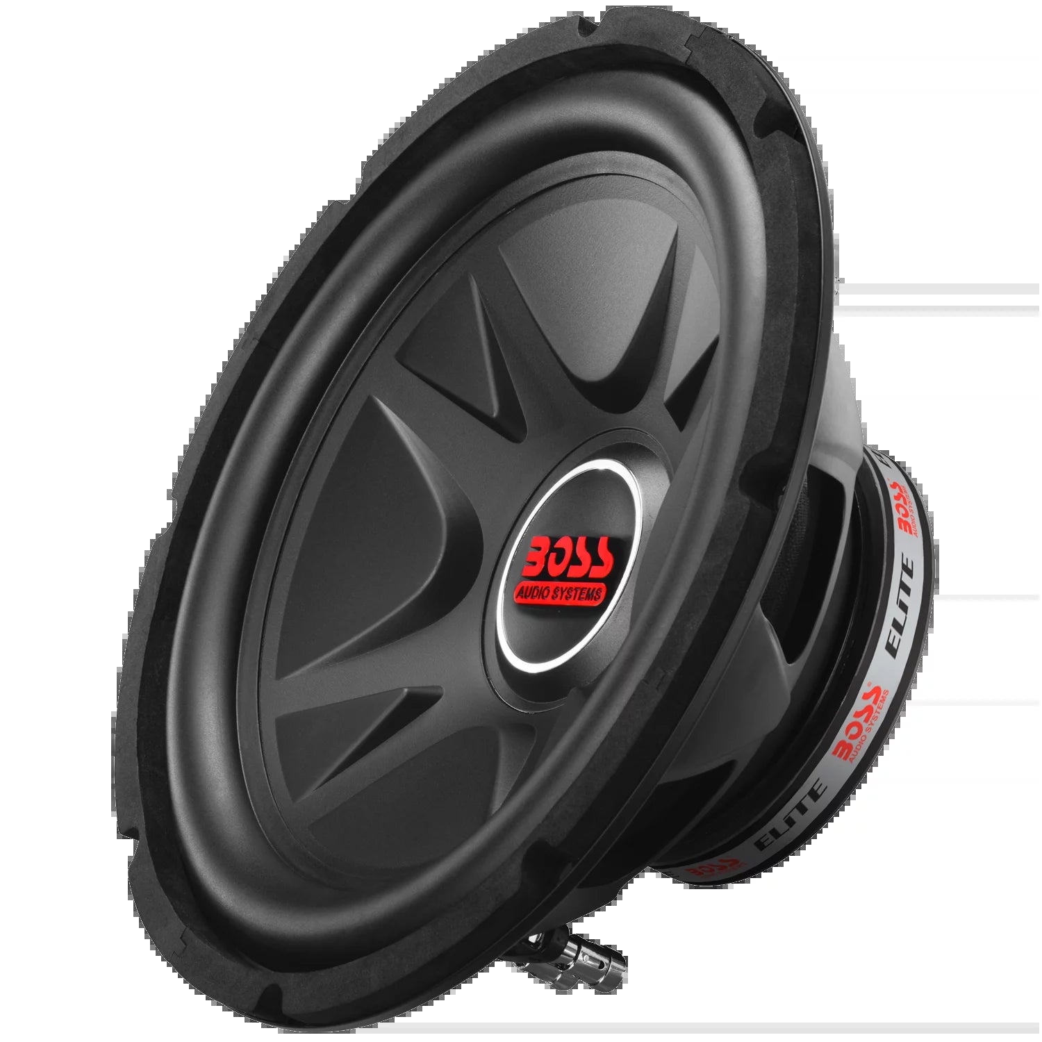 BE12D Elite Series 12 Inch Car Audio Subwoofer - 1000 Watts Max, Dual 4 Ohm Voice Coil, for Truck Boxes and Enclosures, Hook up to Amplifier